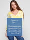 Блуза укороченная желтая | 6543534 | фото 4