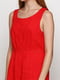 Льняна сукня червоного кольору | 6543800 | фото 3