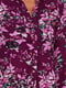 Сорочка рожево-фіолетового кольору в квітковий принт | 6543818 | фото 4