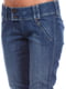 Капри джинсовые синие | 6543888 | фото 3