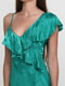 Сукня зелена в горошок | 6544460 | фото 3