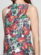 Сукня різнокольорова з принтом | 6544479 | фото 3