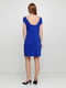 Сукня блакитна з принтом | 6544755 | фото 2