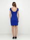 Сукня блакитна з принтом | 6544757 | фото 2