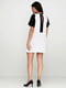 Сукня чорно-біла з принтом | 6544783 | фото 2