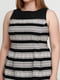 Платье черно-белое с принтом | 6545184 | фото 3