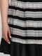 Платье черно-белое с принтом | 6545184 | фото 4