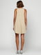 Сукня-міні бежевого кольору | 6545196 | фото 2