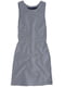 Сукня-міні синьо-білого кольору в геометричний принт | 6545535 | фото 2