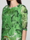 Платье зеленое с принтом | 6545796 | фото 3