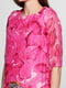 Платье розовое с принтом | 6545797 | фото 3