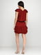 Сукня бордового кольору | 6545967 | фото 2
