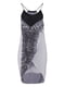 Сукня-міні сіро-чорного кольору в анімалістичний принт | 6545969 | фото 4