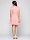 Платье розовое с принтом | 6545979 | фото 2