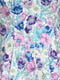 Сукня-міні фіолетово-синього кольору в квітковий принт | 6546199 | фото 4