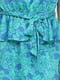 Сукня зеленого кольору в рослинний принт | 6546206 | фото 4