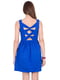 Сукня-міні синього кольору | 6546208 | фото 2