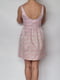 Платье розовое с принтом | 6546329 | фото 2
