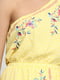 Сарафан жовтого кольору з квітковим принтом | 6546381 | фото 4
