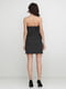 Сукня-міні чорного кольору в горошок | 6546415 | фото 2