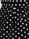 Сукня-міні чорного кольору в горошок | 6546415 | фото 4