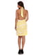Сукня біло-жовтого кольору в принт | 6546614 | фото 2
