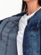 Куртка джинсова темно-синя | 6546617 | фото 3