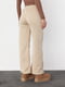 Трикотажні штани на флісі з накладними кишенями | 6547819 | фото 2
