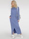 Сукня А-силуету блакитна | 6383498 | фото 2