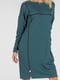 Сукня А-силуету кольору морської хвилі | 6383511 | фото 3