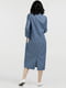 Сукня А-силуету синя | 6383558 | фото 3