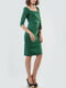 Сукня-футляр зелена | 6383634 | фото 3