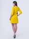 Платье А-силуэта желтое | 6383723 | фото 4