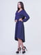 Сукня А-силуету синя | 6383745 | фото 2