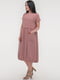 Платье А-силуэта темно-розовое | 6383746 | фото 2