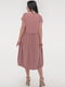 Сукня А-силуету темно-рожева | 6383746 | фото 3