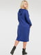Сукня А-силуету синя | 6383773 | фото 5