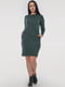 Сукня А-силуету зелена | 6383800 | фото 5