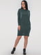Сукня А-силуету зелена | 6383800 | фото 6
