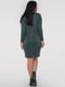 Сукня А-силуету зелена | 6383800 | фото 7