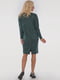 Платье А-силуэта зеленое | 6383800 | фото 3