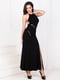 Платье черное | 6383804 | фото 2