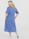 Сукня А-силуету синя | 6383880 | фото 6