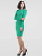 Платье-футляр зеленое | 6383902 | фото 2