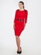 Сукня-футляр червона | 6383947 | фото 2