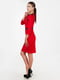 Платье-футляр красное | 6383947 | фото 3