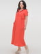 Сукня А-силуету коралового кольору | 6384128 | фото 6