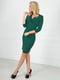 Сукня-футляр темно-зелена | 6384157 | фото 3