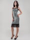 Сукня у білизняному стилі сріблясто-зелена | 6384361 | фото 2