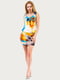 Платье абстрактной расцветки | 6384377 | фото 2